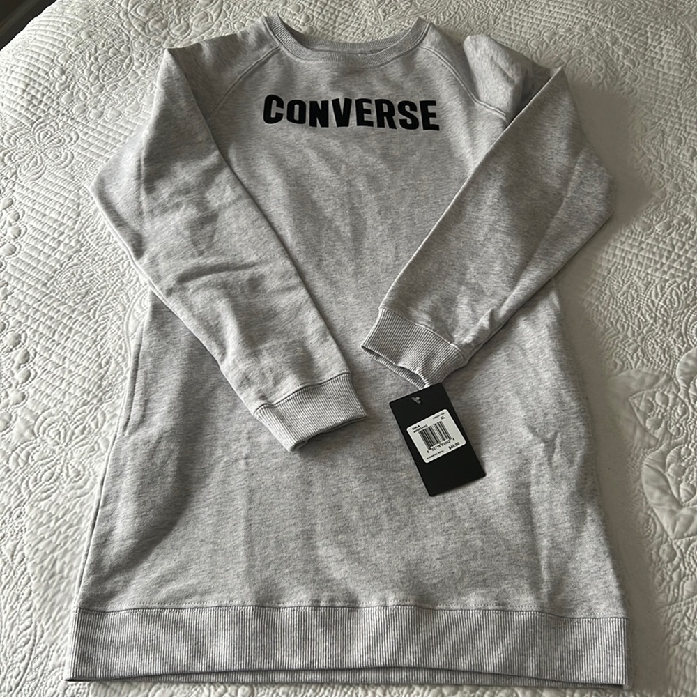 NWT Converse Girls Sweatshirt Dress